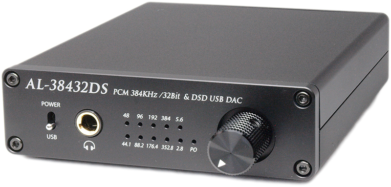 Amulech AL-38432DS ヘッドホンアンプ ハイレゾ音源対応